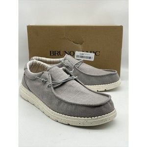 Bruno Marc Women's SBLS225W Slip-on Loafers Casual Shoes Grey Size 11